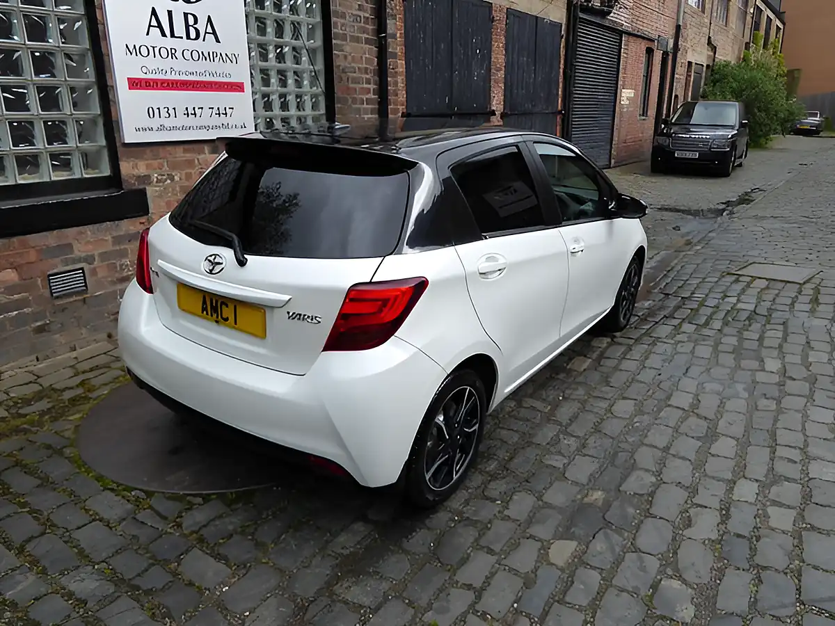 Used 2016 Toyota Yaris Design White - Interior and Exterior details 15