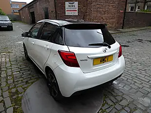 Used 2016 Toyota Yaris Design White - Interior and Exterior details 7