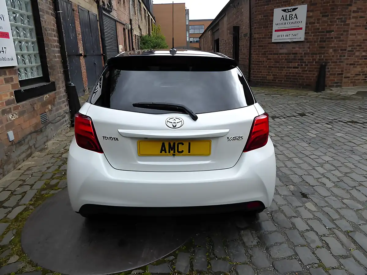 Used 2016 Toyota Yaris Design White - Interior and Exterior details 9