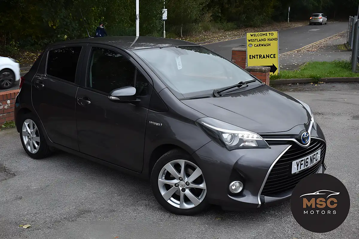 Used 2016 Toyota Yaris Excel Grey - Interior and Exterior details 2