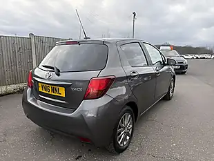 Used 2016 Toyota Yaris Icon Grey - Interior and Exterior details 11