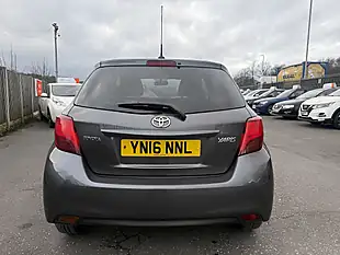Used 2016 Toyota Yaris Icon Grey - Interior and Exterior details 12