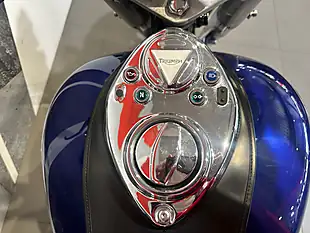 Used 2016 Triumph Bonneville America Blue Metallic - Interior and Exterior details 13