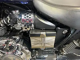 Used 2016 Triumph Bonneville America Blue Metallic - Interior and Exterior details 18