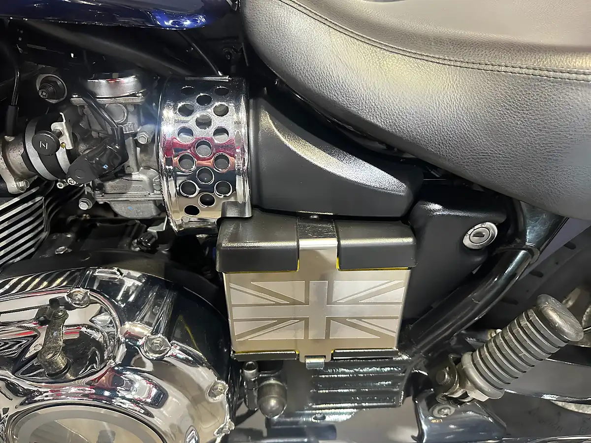 Used 2016 Triumph Bonneville America Blue Metallic - Interior and Exterior details 18