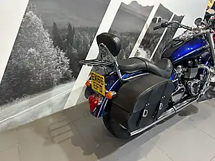 Used 2016 Triumph Bonneville America Blue Metallic - Interior and Exterior details 4