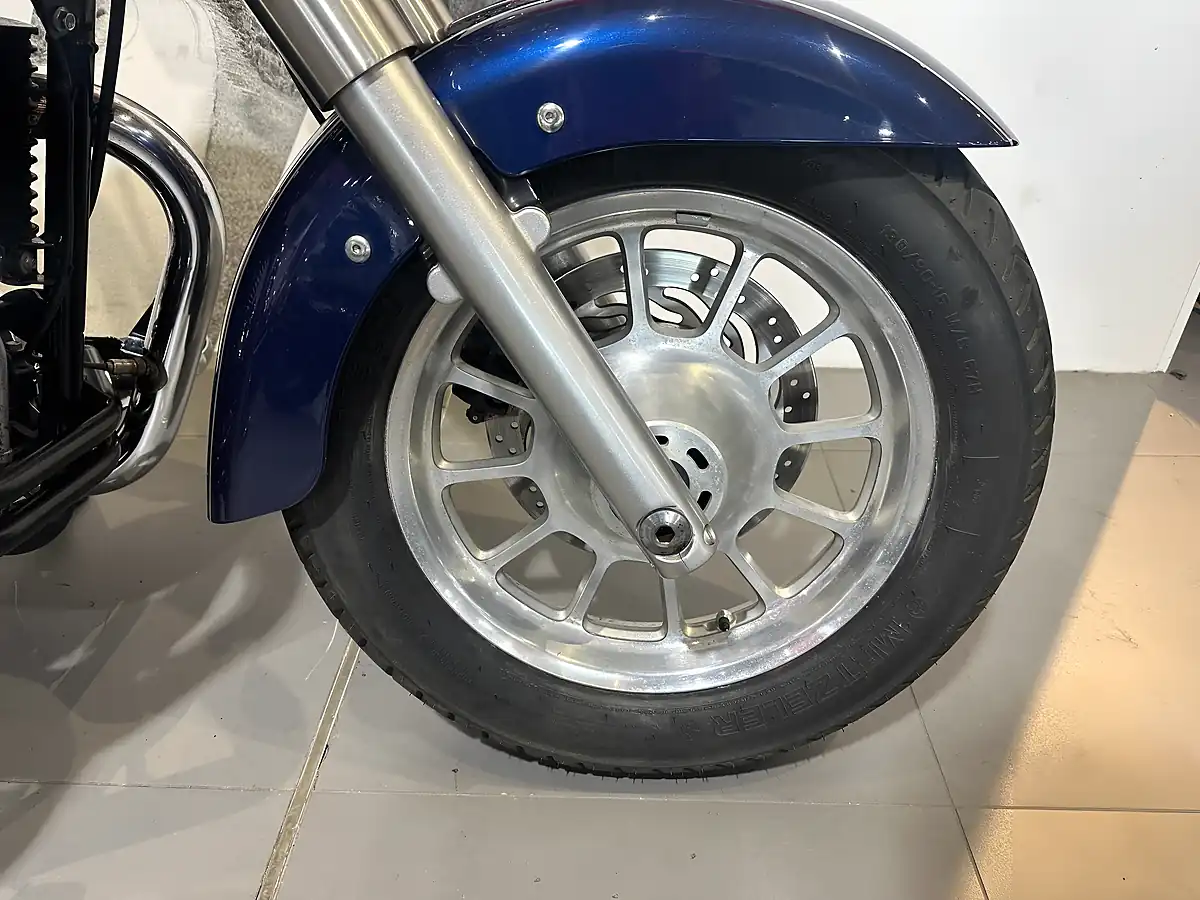 Used 2016 Triumph Bonneville America Blue Metallic - Interior and Exterior details 8
