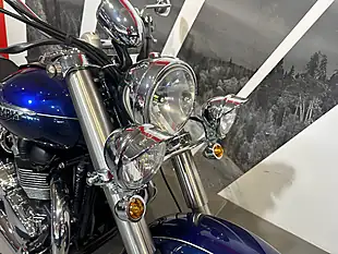 Used 2016 Triumph Bonneville America Blue Metallic - Interior and Exterior details 9