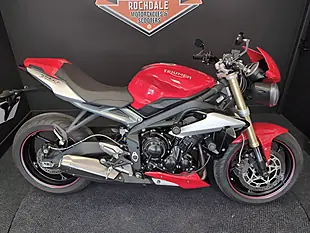 Used 2016 Triumph Street Triple Abs Red - Interior and Exterior details 4
