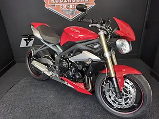 Used 2016 Triumph Street Triple Abs Red - Interior and Exterior details 7