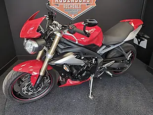 Used 2016 Triumph Street Triple Abs Red - Interior and Exterior details 9