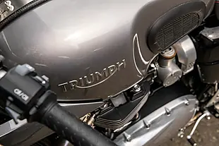 Used 2016 Triumph Thruxton 1200 R Track Racer Silver Ice - Interior and Exterior details 18