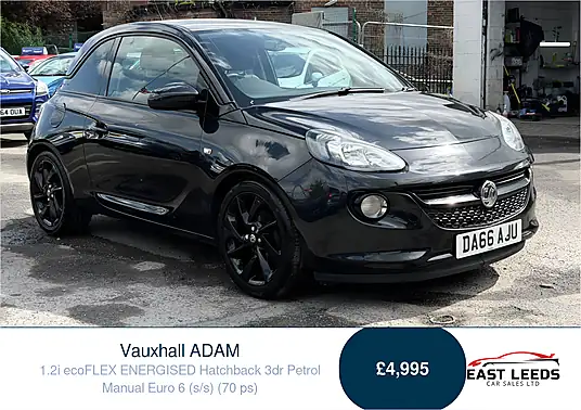 2016 Vauxhall ADAM 1.2i ecoFLEX ENERGISED