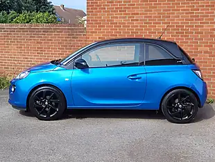 Used 2016 Vauxhall Adam Energised Blue - Interior and Exterior details 2