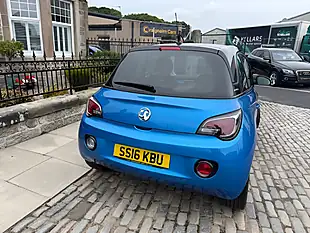Used 2016 Vauxhall Adam Energised Blue - Interior and Exterior details 16