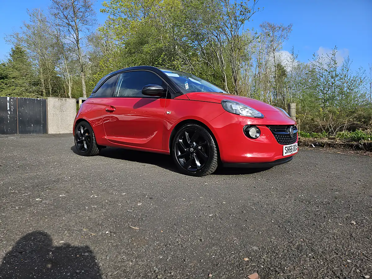 Used 2016 Vauxhall Adam Energised Red - Front View