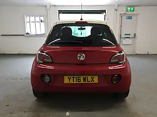 Used 2016 Vauxhall Adam Glam Red - Interior and Exterior details 8
