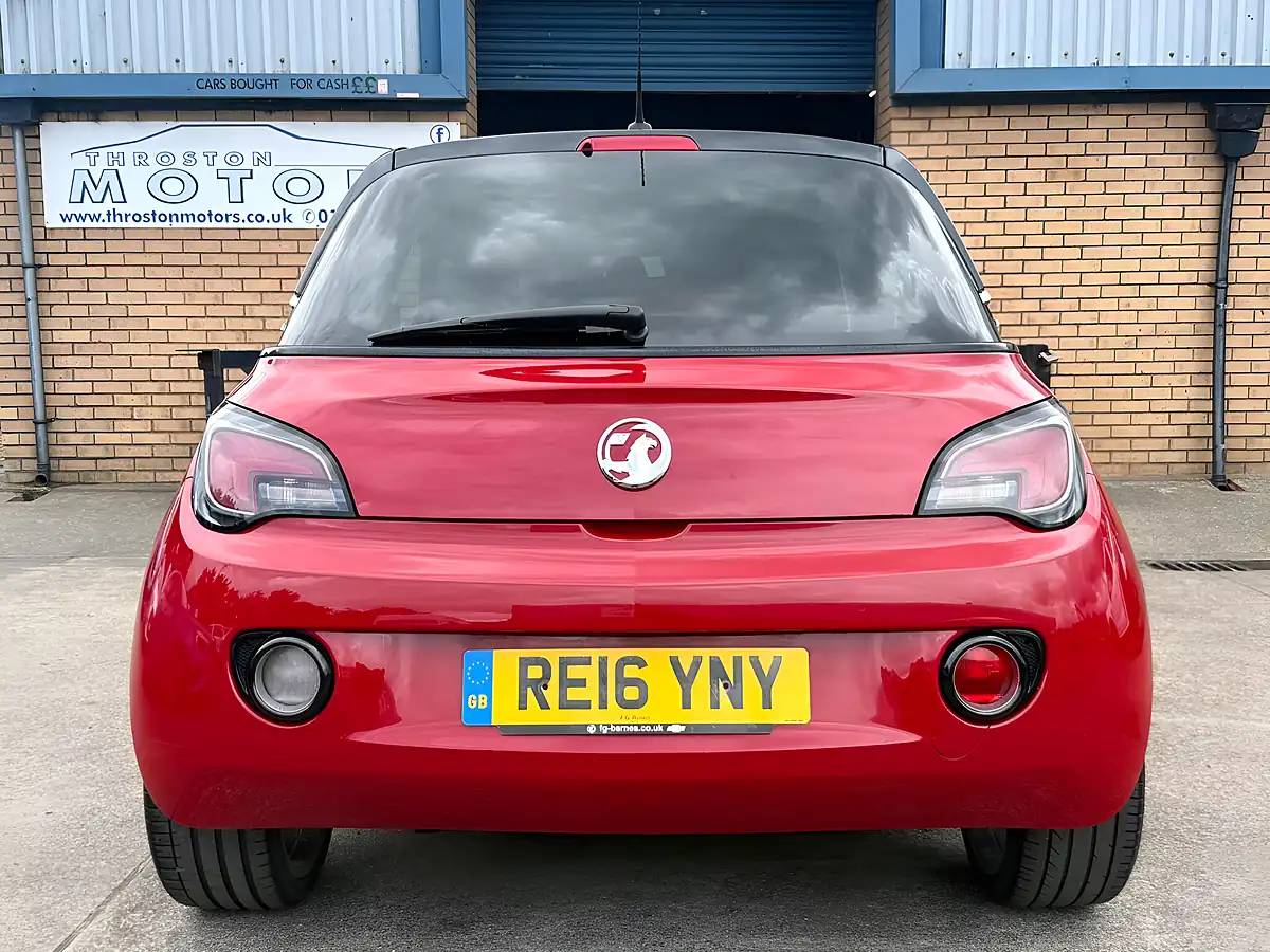 Used 2016 Vauxhall Adam Slam Red - Interior and Exterior details 8