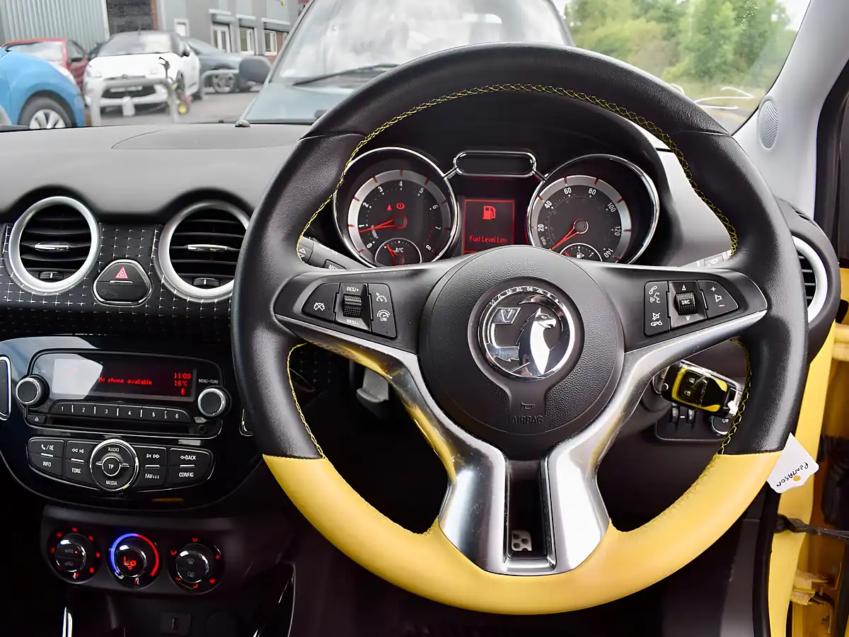 Used 2016 Vauxhall Adam Slam Yellow - Interior and Exterior details 13
