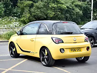Used 2016 Vauxhall Adam Slam Yellow - Interior and Exterior details 4