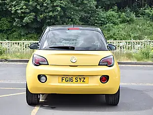 Used 2016 Vauxhall Adam Slam Yellow - Interior and Exterior details 5