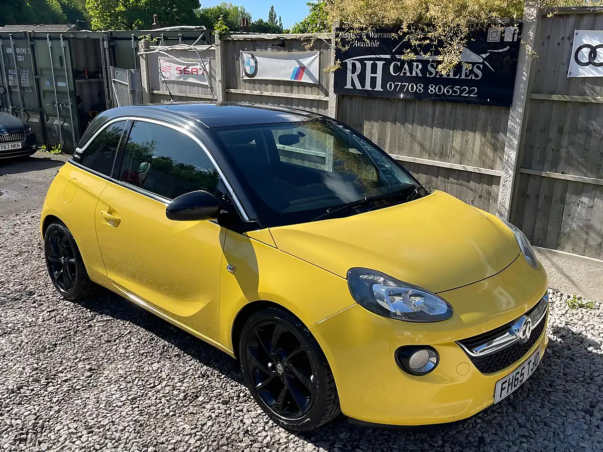 Used 2016 Vauxhall Adam Slam Yellow - Interior and Exterior details 2