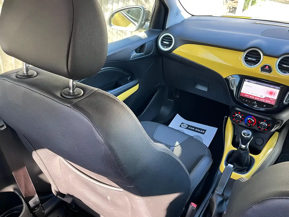 Used 2016 Vauxhall Adam Slam Yellow - Interior and Exterior details 3