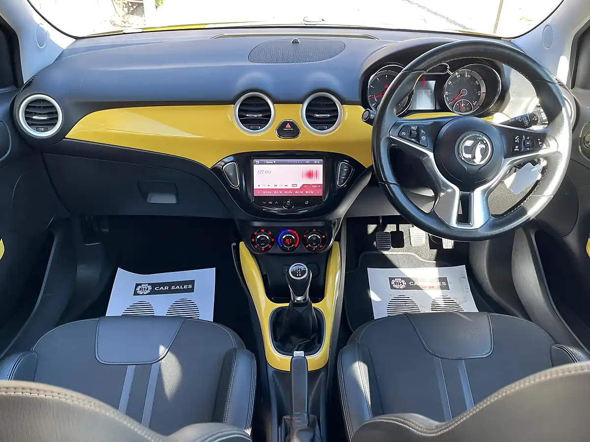 Used 2016 Vauxhall Adam Slam Yellow - Interior and Exterior details 4