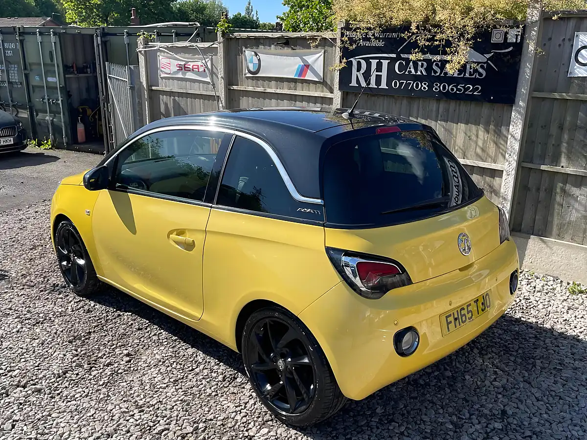 Used 2016 Vauxhall Adam Slam Yellow - Interior and Exterior details 7
