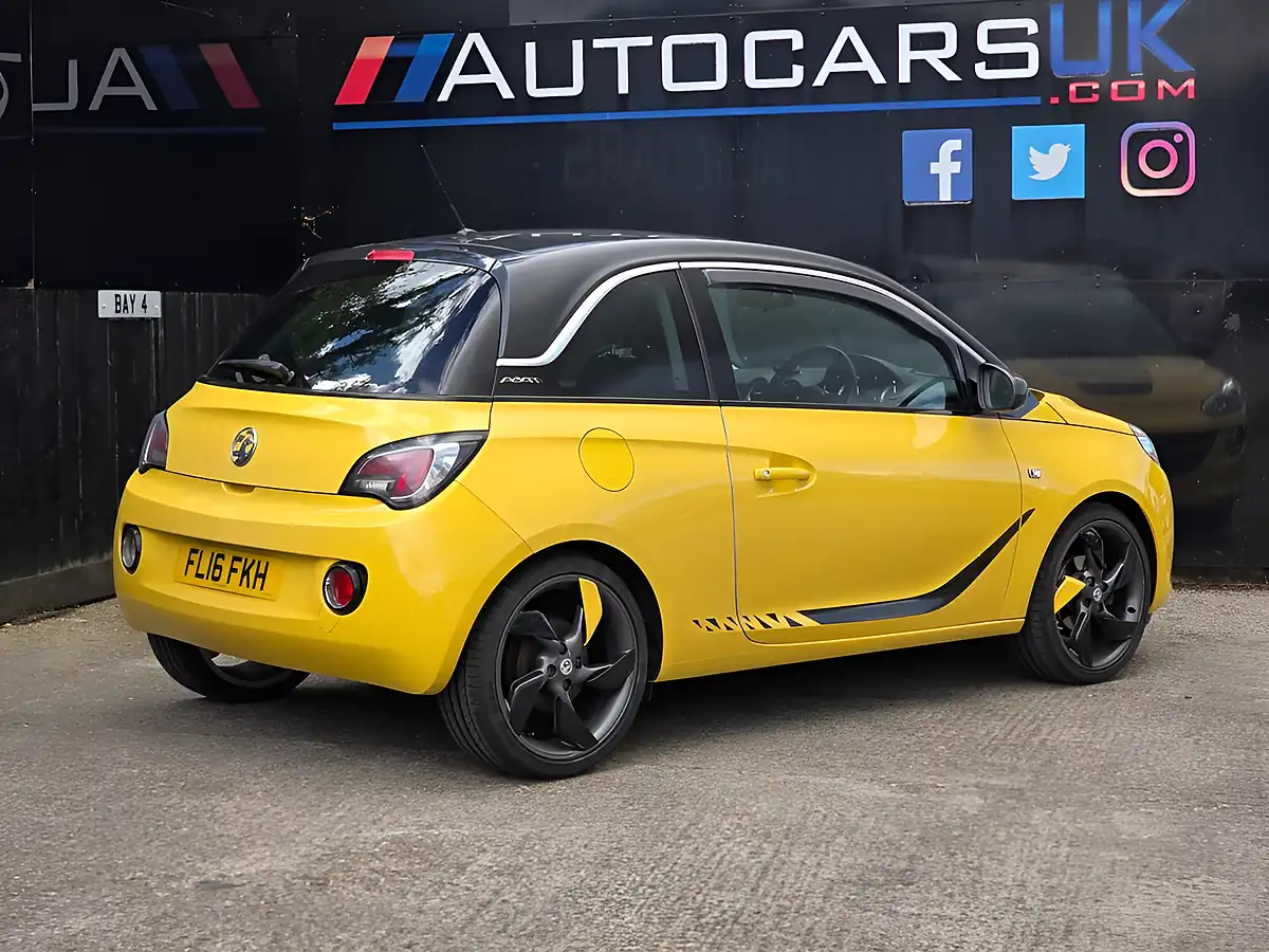 Used 2016 Vauxhall Adam Slam Yellow - Interior and Exterior details 4