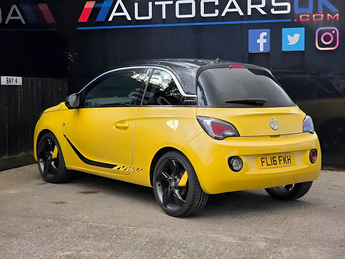 Used 2016 Vauxhall Adam Slam Yellow - Interior and Exterior details 7