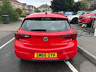 Used 2016 Vauxhall Astra Elite Red - Interior and Exterior details 7