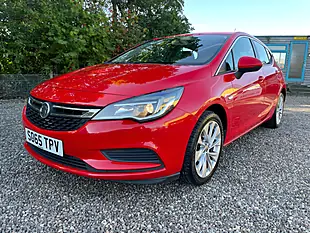 Used 2016 Vauxhall Astra Energy Red - Interior and Exterior details 2