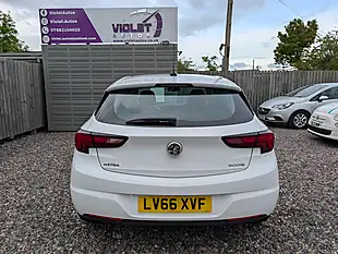 Used 2016 Vauxhall Astra Energy White - Interior and Exterior details 16