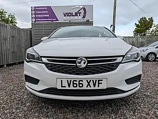 Used 2016 Vauxhall Astra Energy White - Interior and Exterior details 2
