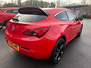 Used 2016 Vauxhall Astra Gtc Limited Edition Red - Interior and Exterior details 6