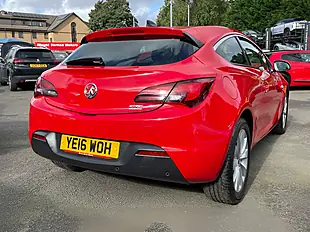 Used 2016 Vauxhall Astra Gtc Sri Red - Interior and Exterior details 9