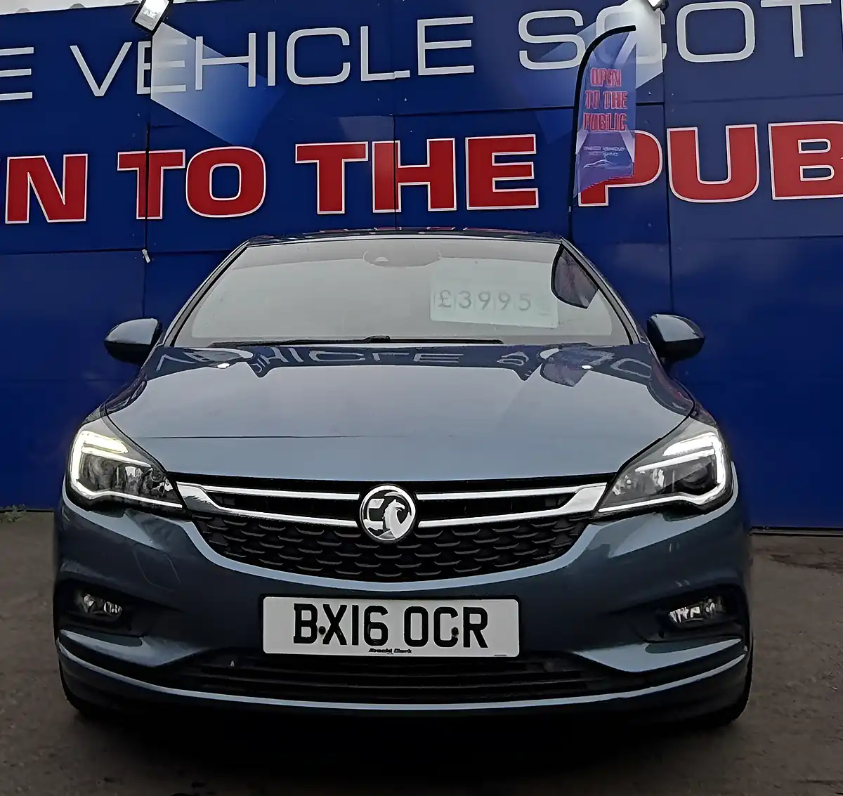 Used 2016 Vauxhall Astra Sri Nav Blue - Interior and Exterior details 4