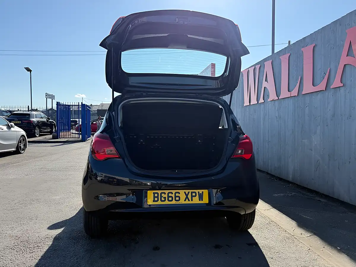 Used 2016 Vauxhall Corsa Design Black - Interior and Exterior details 16