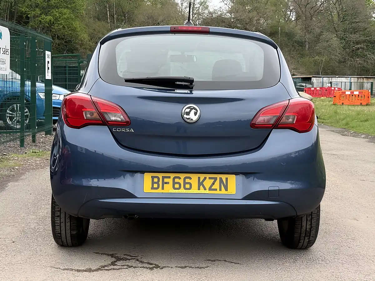 Used 2016 Vauxhall Corsa Design Blue - Interior and Exterior details 7