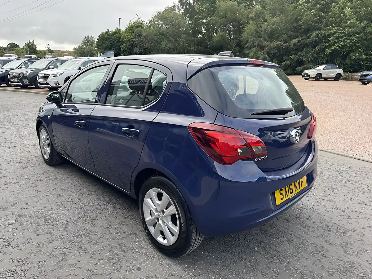 Used 2016 Vauxhall Corsa Design Blue - Interior and Exterior details 5