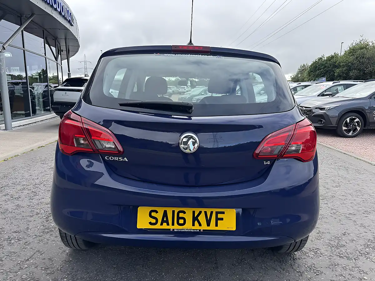 Used 2016 Vauxhall Corsa Design Blue - Interior and Exterior details 6