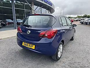 Used 2016 Vauxhall Corsa Design Blue - Interior and Exterior details 9