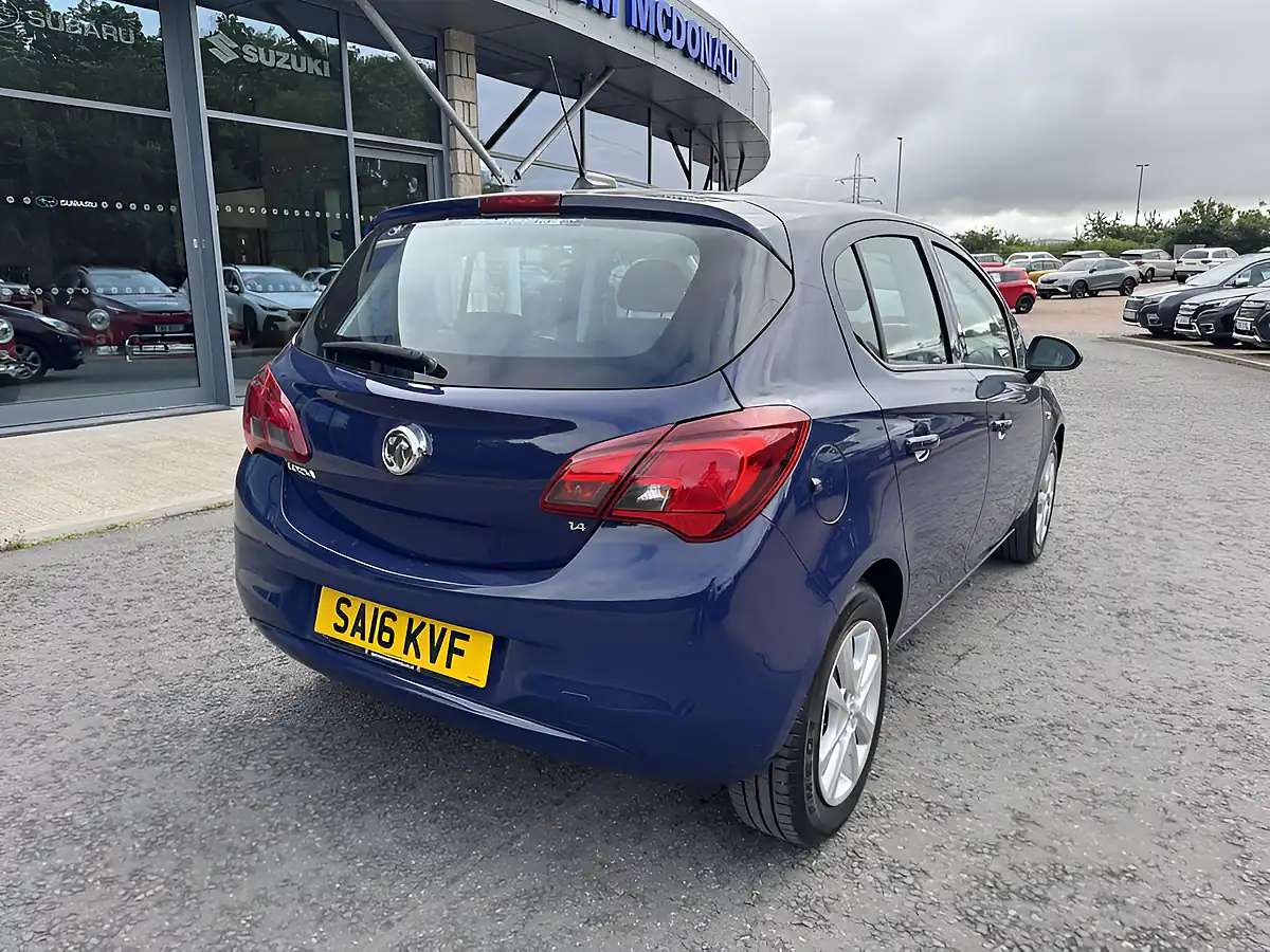 Used 2016 Vauxhall Corsa Design Blue - Interior and Exterior details 9