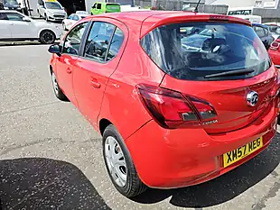 Used 2016 Vauxhall Corsa Design Red - Interior and Exterior details 3