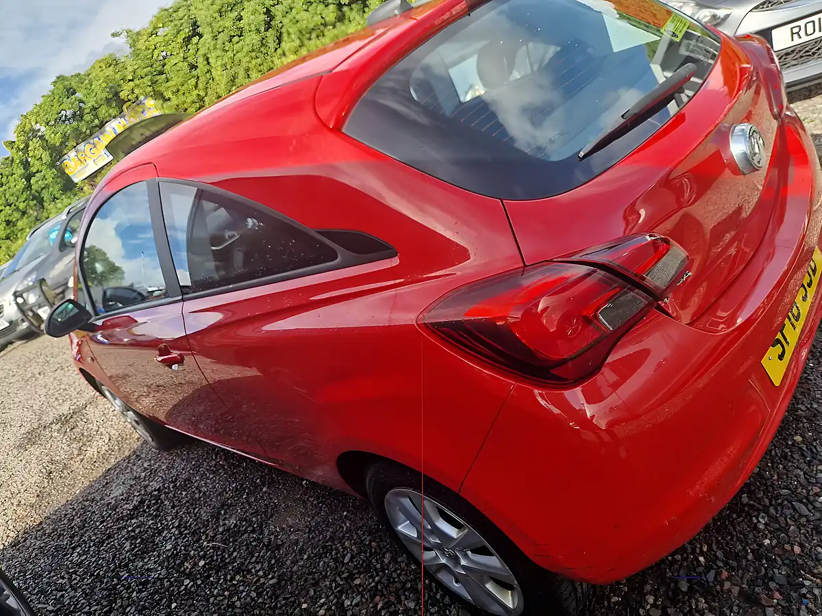 Used 2016 Vauxhall Corsa Design Red - Interior and Exterior details 13