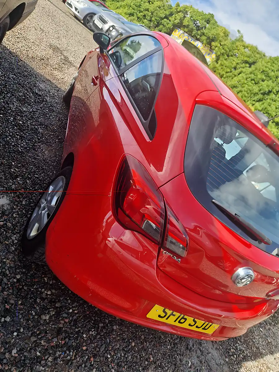 Used 2016 Vauxhall Corsa Design Red - Interior and Exterior details 15
