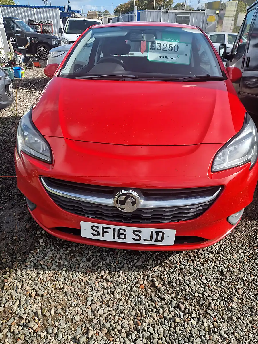 Used 2016 Vauxhall Corsa Design Red - Interior and Exterior details 2