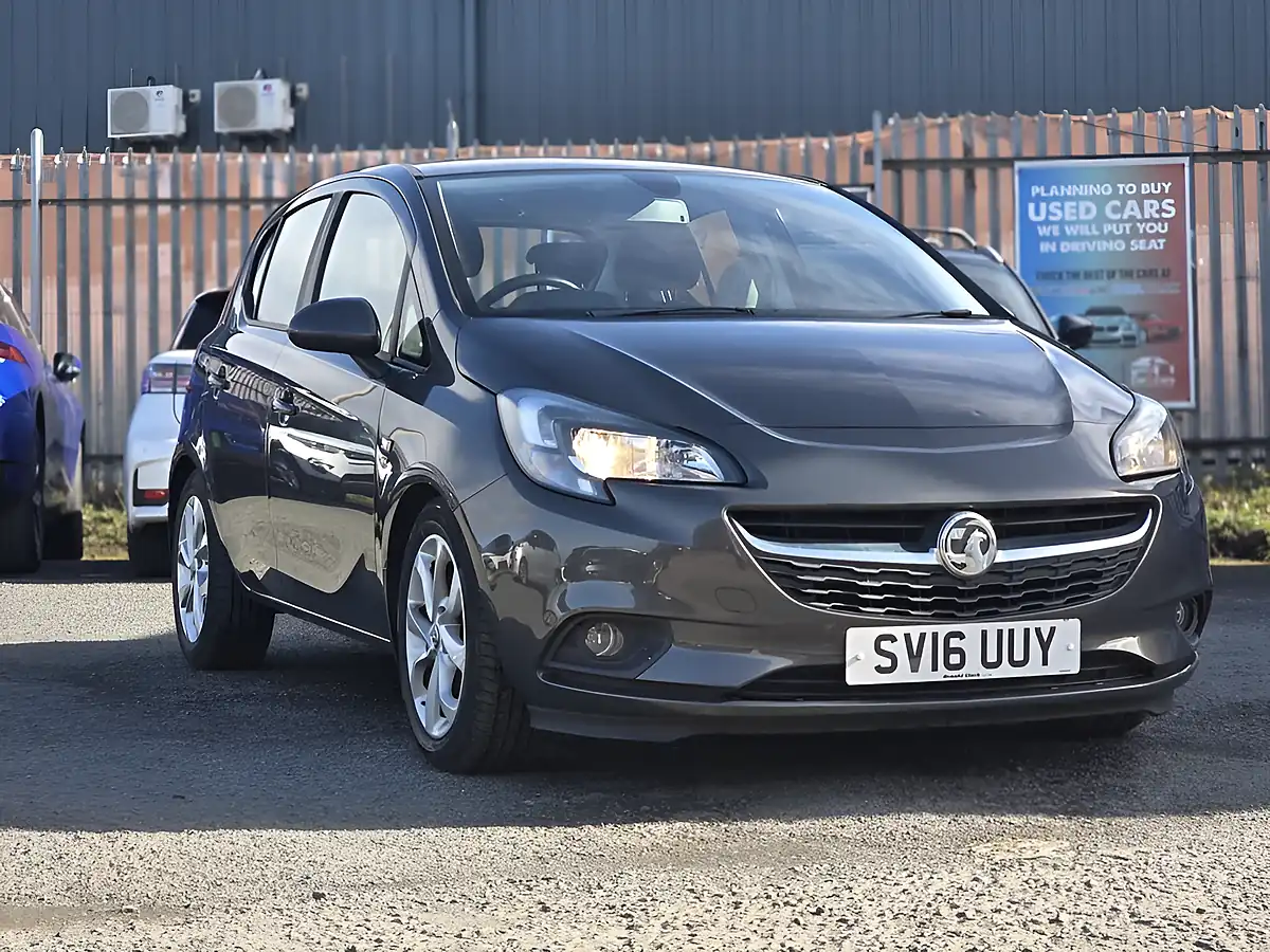 Used 2016 Vauxhall Corsa Energy Grey - Front View