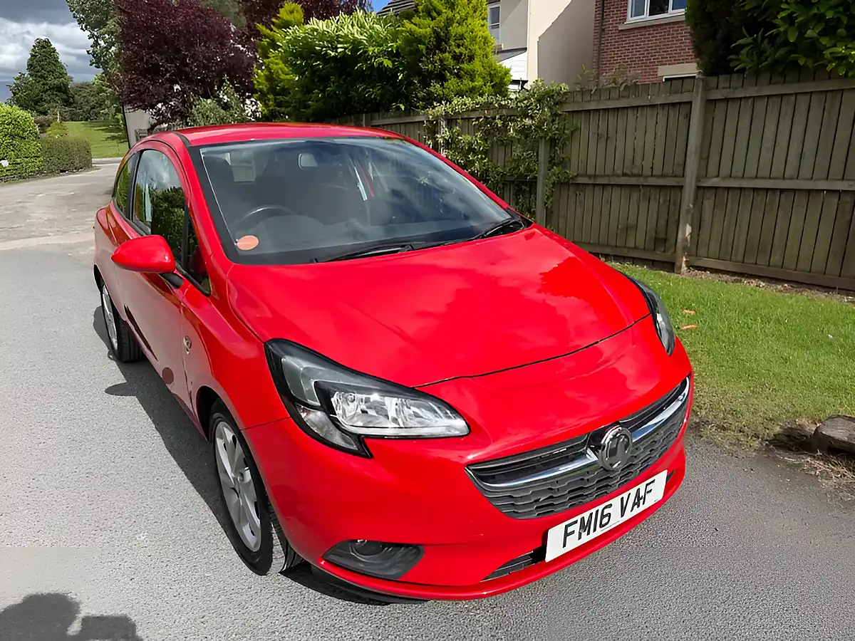Used 2016 Vauxhall Corsa Energy Red - Front View